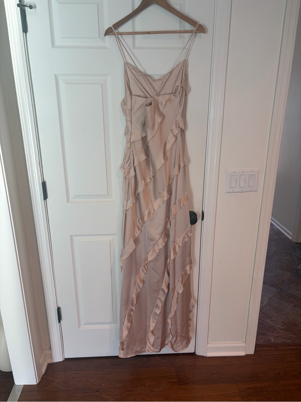 Show Me Your MuMu Champagne Romance Ruffle Dress - Picture 5 of 6